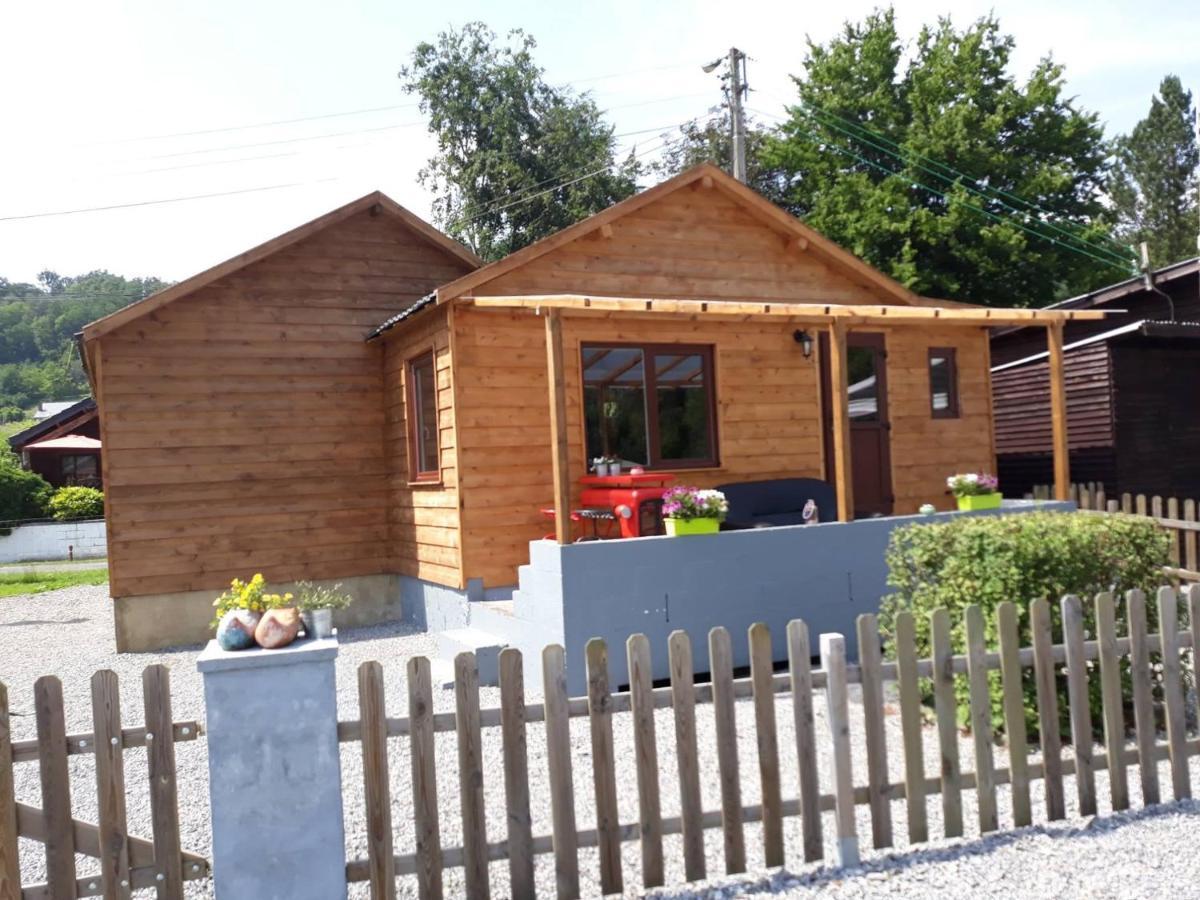 Le Chalet Castor - Camping International - Bomal - Durbuy Eksteriør billede